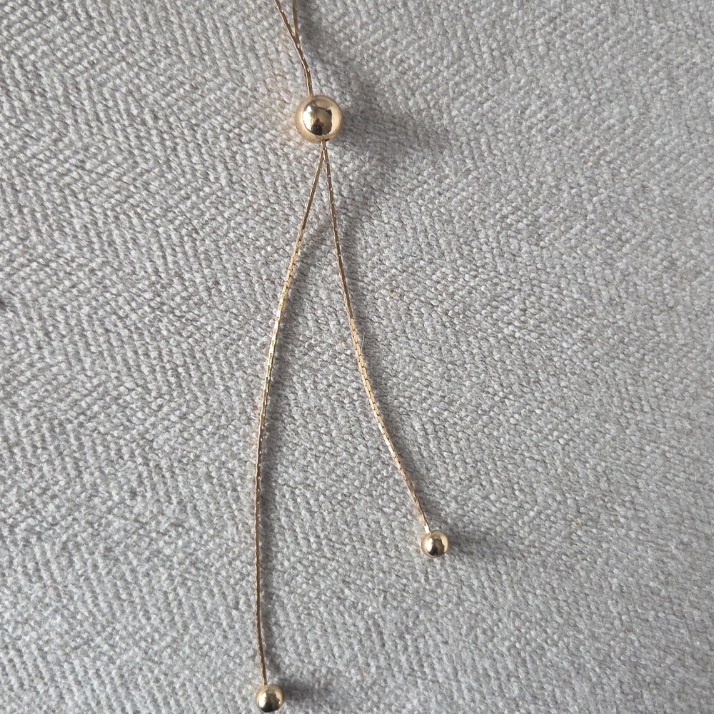 Delicate Mixed-Tone Necklace With Beads